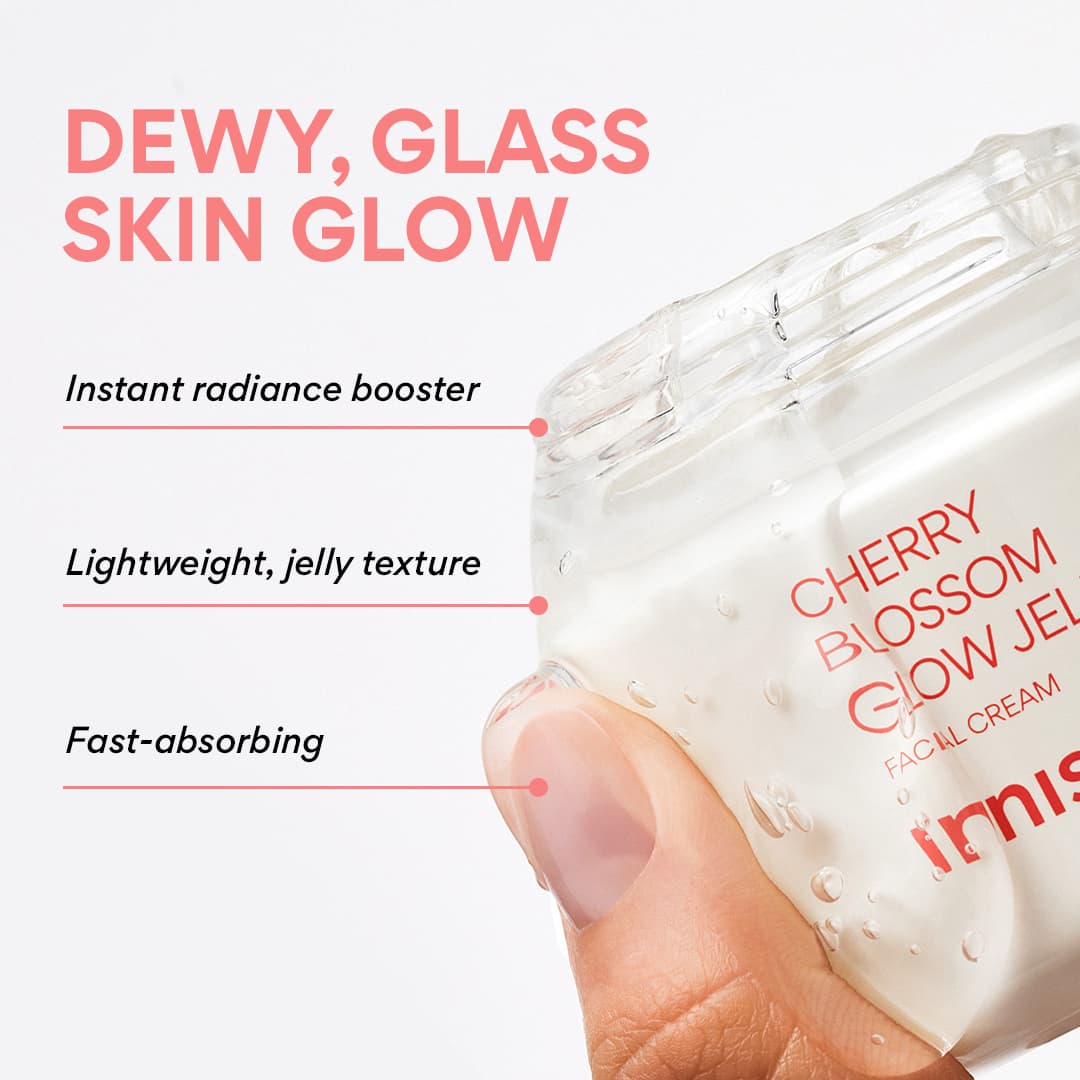 Jeju's Cherry Blossom Glow Jelly Cream: Ultimate Moisturizer for Radiant Skin - Image 2
