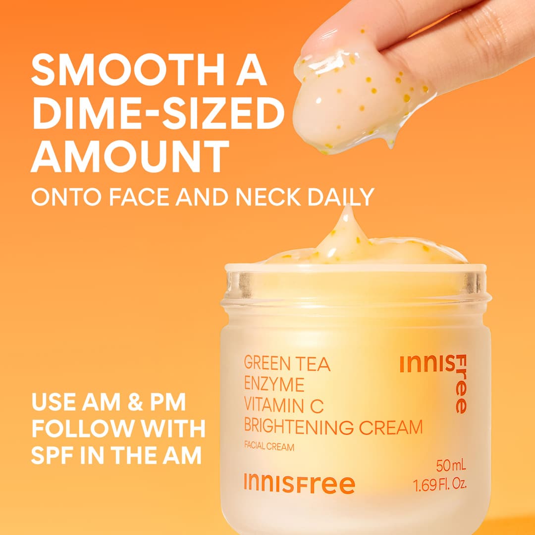 Green Tea Enzyme Vitamin C Brightening Cream - Image 13