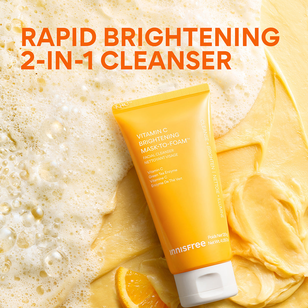 Vitamin C Brightening Mask-To-Foam™ Facial Cleanser - Image 2