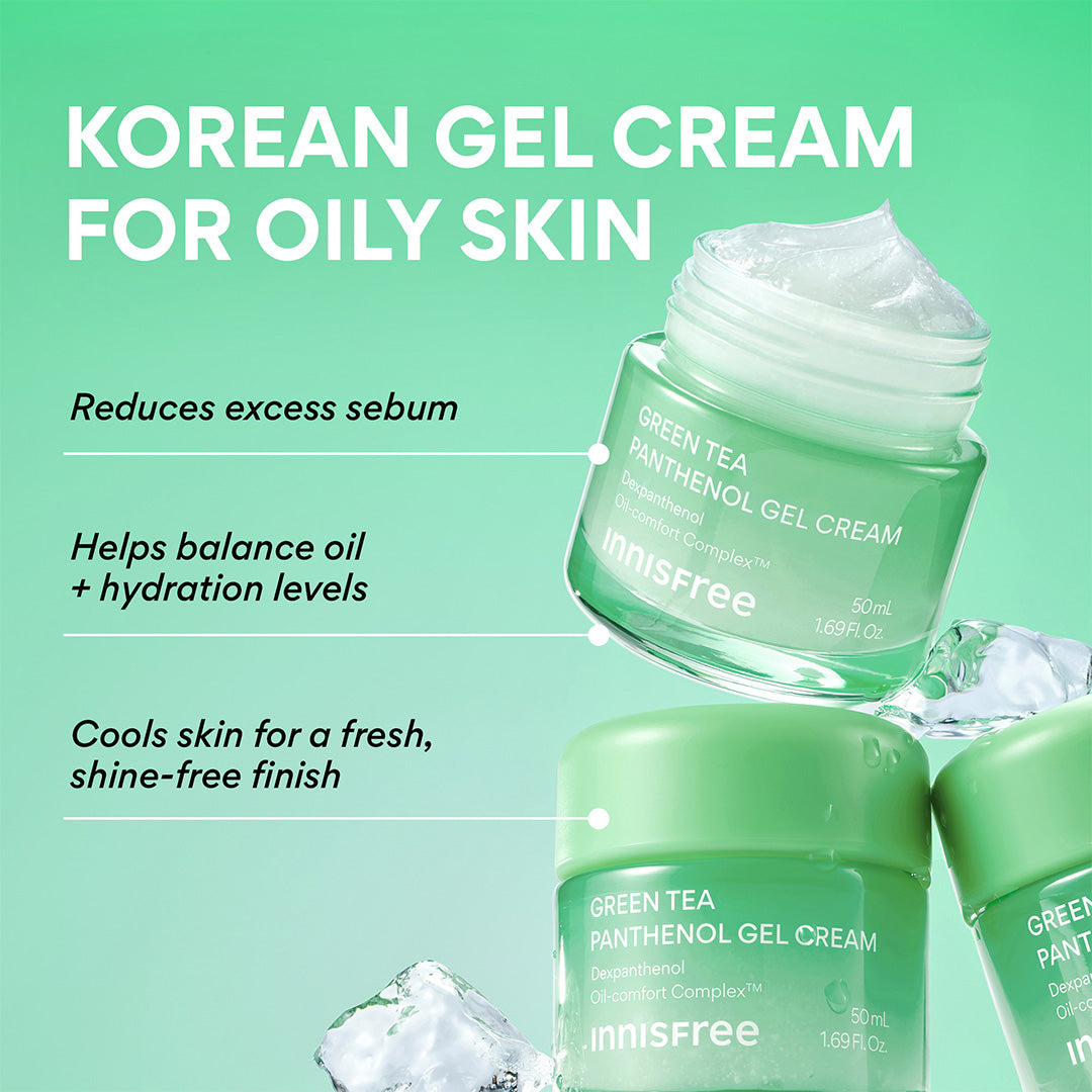 Green Tea Panthenol Gel Cream - Image 2