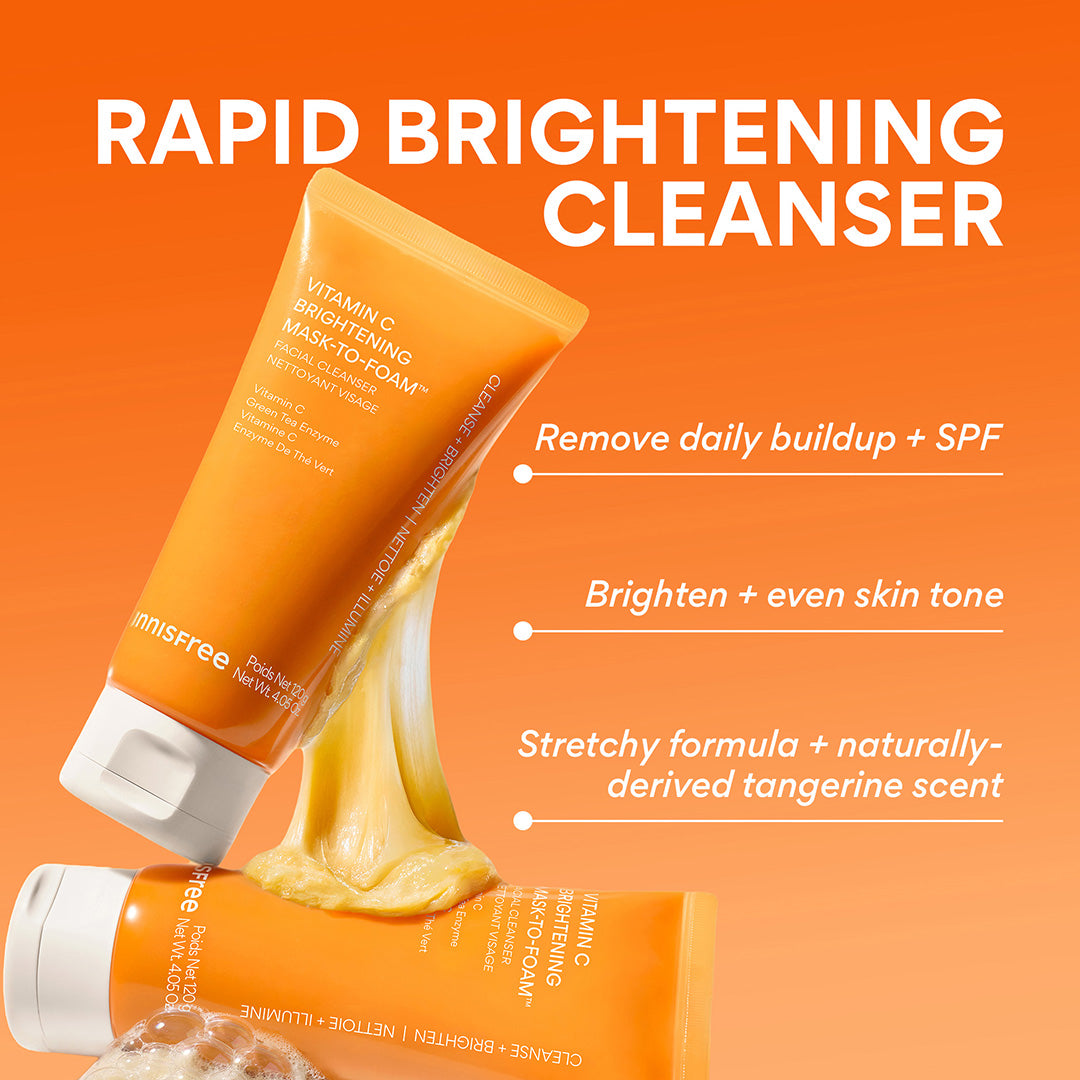 Vitamin C Brightening Mask-To-Foam™ Facial Cleanser - Image 3