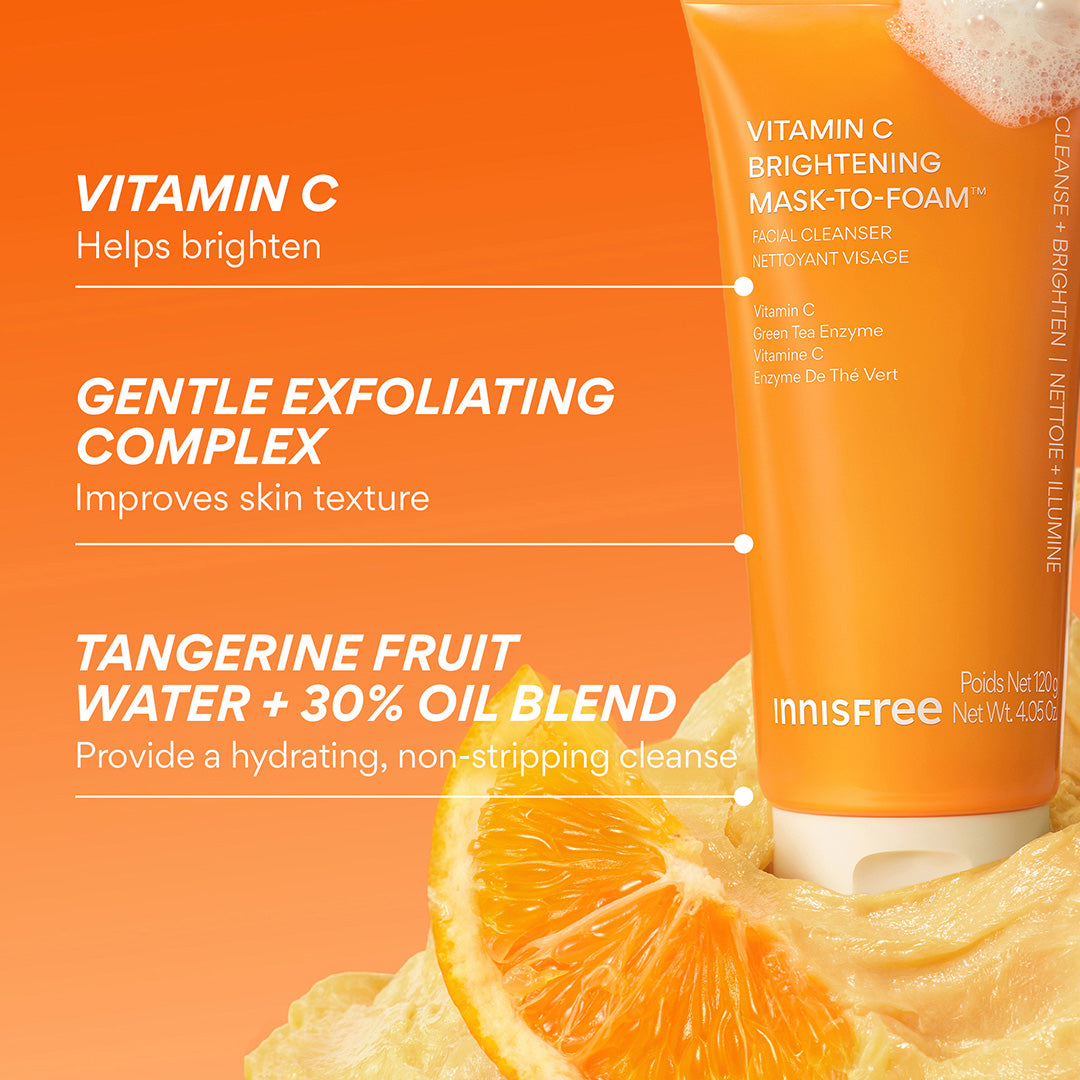 Vitamin C Brightening Mask-To-Foam™ Facial Cleanser - Image 6